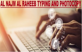 Al Najm Al Raheeb Typing And Photocopy Services