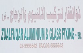 Zualfuqar Aluminium and Glass Fixing BR.